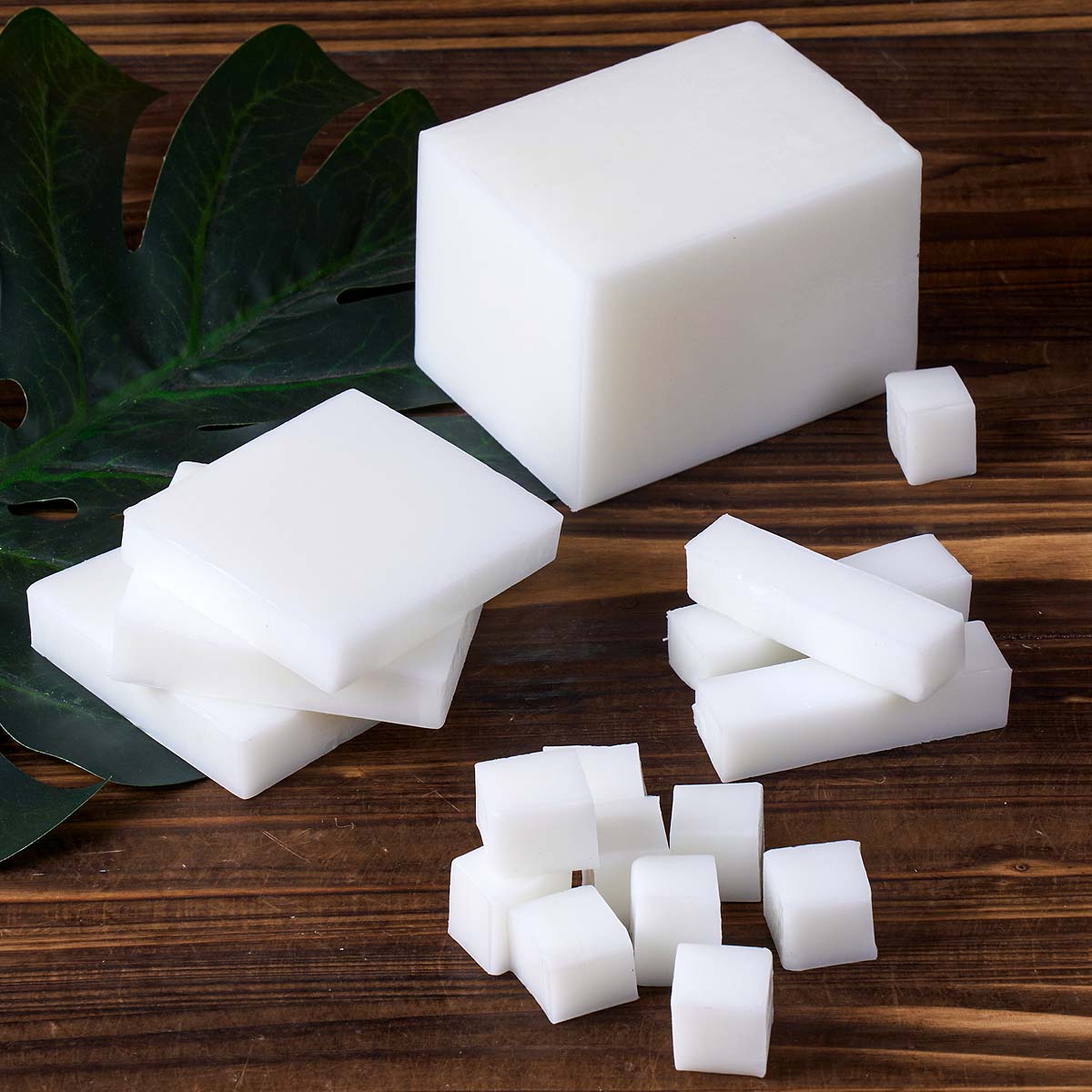 Soap Making Base - 1000 جرام صندوق واضح الأبيض الجلسرين