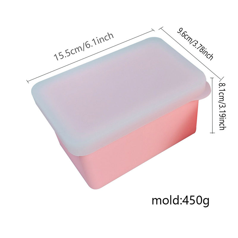 قالب سيليكون مستطيل الشكل مع غ - مراجعة Soap Making Process وسعره