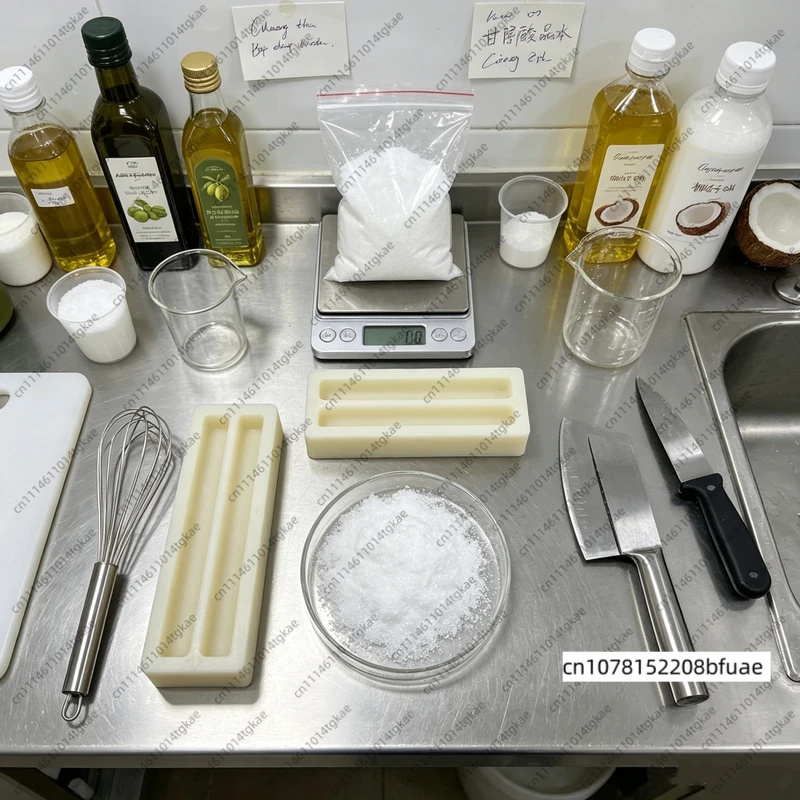 كريستالات حمض الجليكوليك بنسبة - مراجعة Soap Making Process وسعره