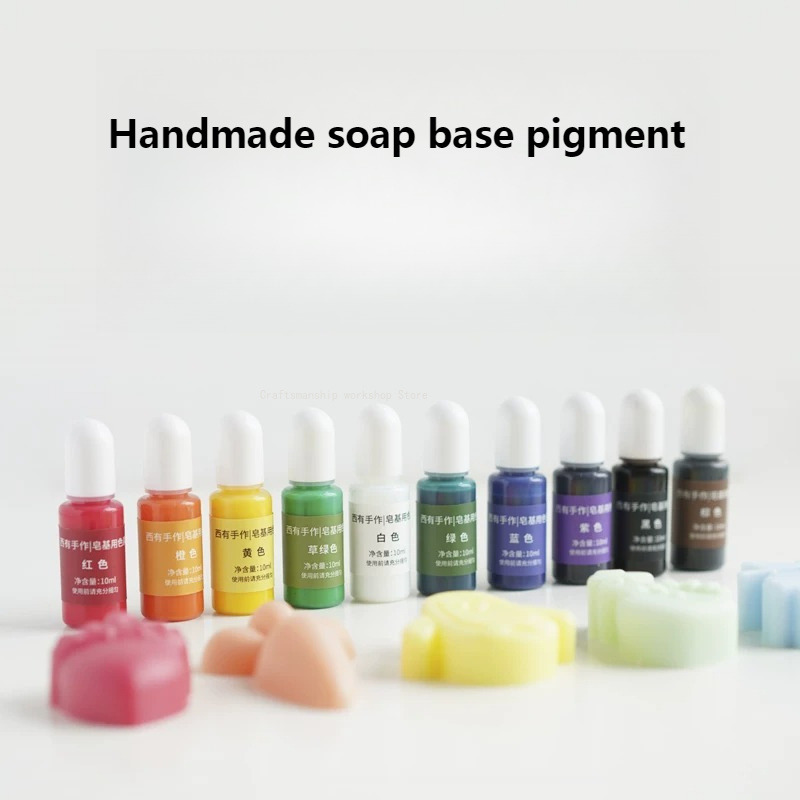 صبغة صابون يدوية الصنع 10 ألوا - مراجعة Soap Making Base وسعره