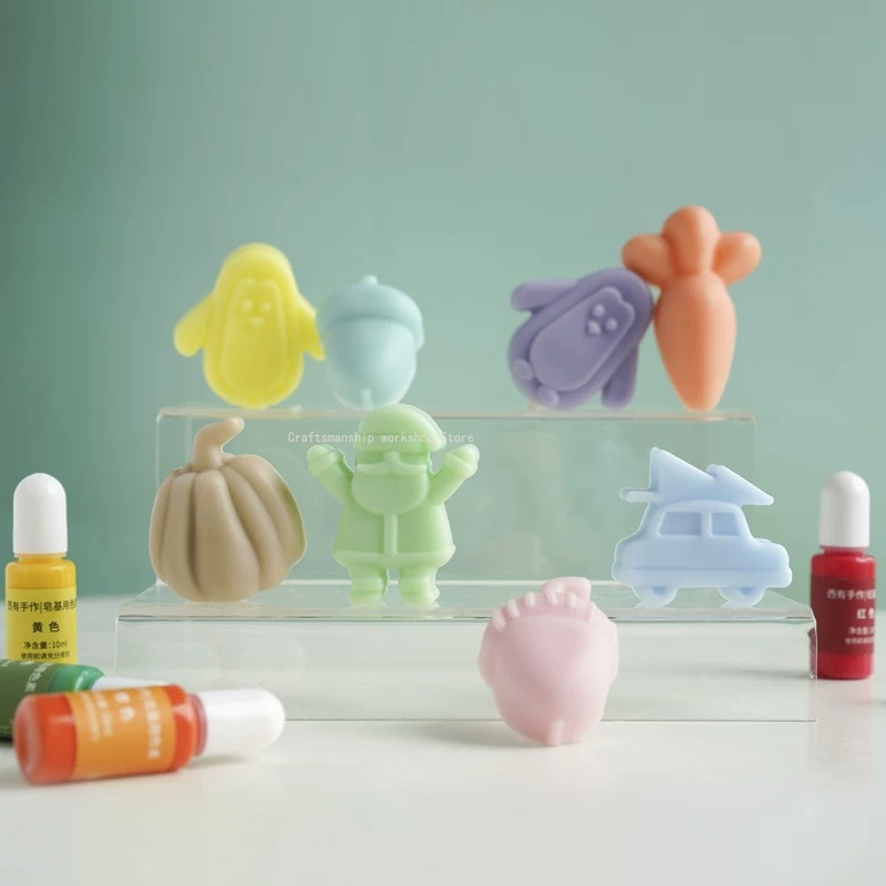 صبغة صابون يدوية الصنع 10 ألوا - مراجعة Soap Making Base وسعره